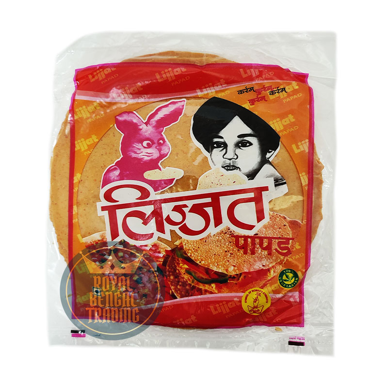 Lijjat Red Chillies Papad 200g