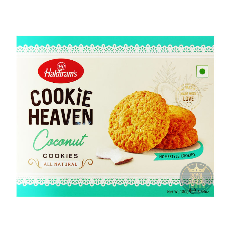 Haldiram's Cookie Heaven Coconut Cookies 180g
