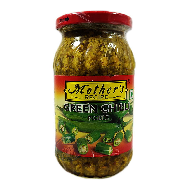 Mother's Recipe Green Chilli Pickle 400g
