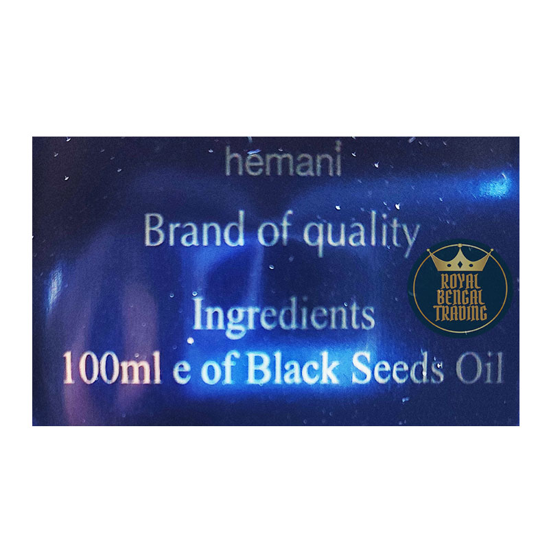 Hemani Kalonji Oil (Black Seed) 100ml - Image 2