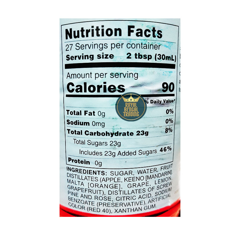 Hamdard Rooh Afza Concentrate 800ml - Image 2
