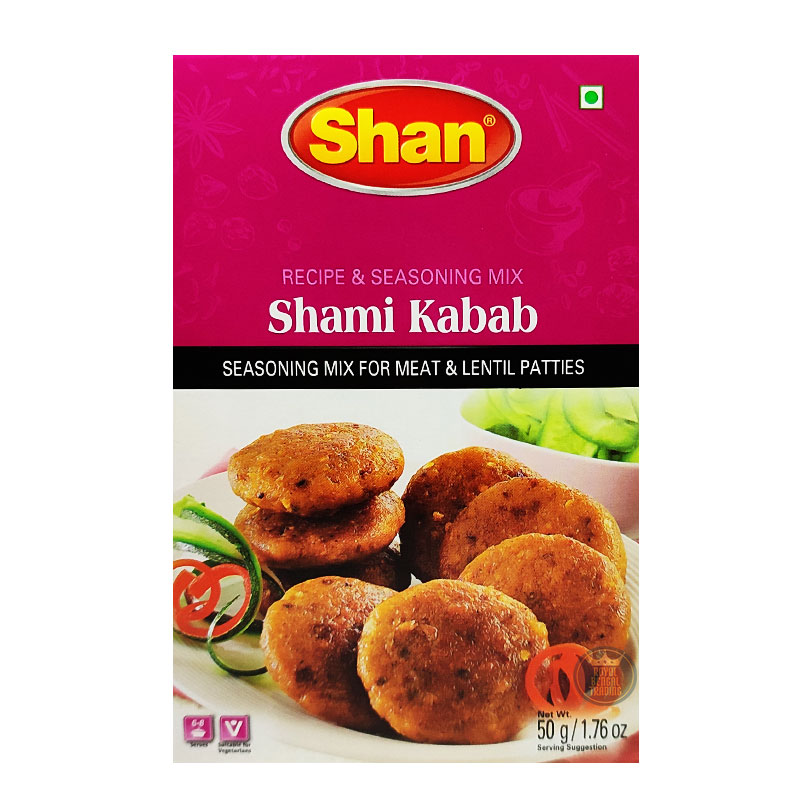 Shan Shami Kabab Recipe & Seasoning Mix 50g