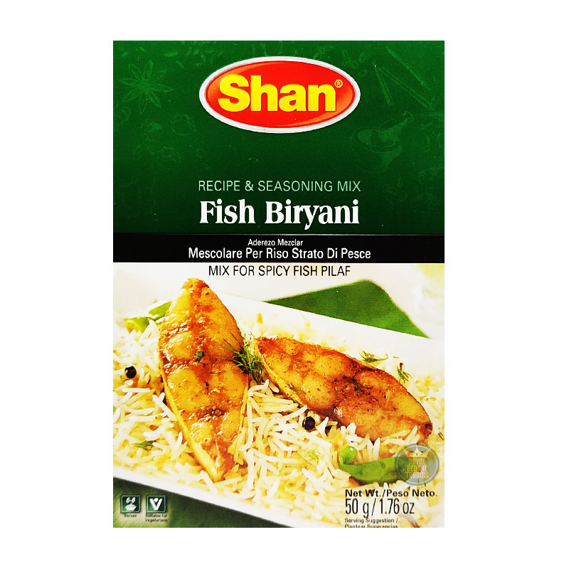 Shan Fish Biryani Recipe & Seasoning Mix 50g