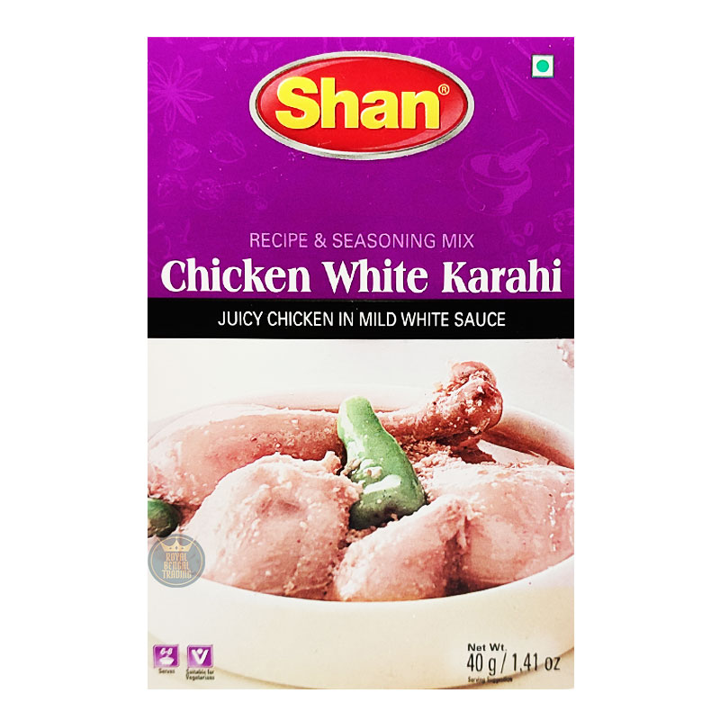 Shan Chicken White Karahi Recipe & Seasoning Mix 40g