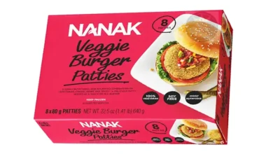 Nanak Veggie Burger Patties 640g