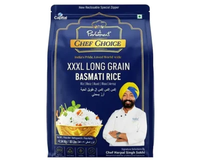 Parliament XXXL Long Grain Basmati Rice, 4.54kg